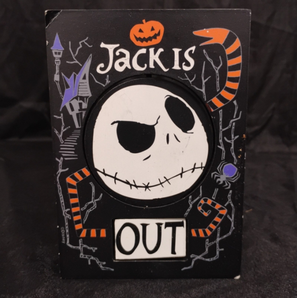 Halloween Jack Skellington Sign